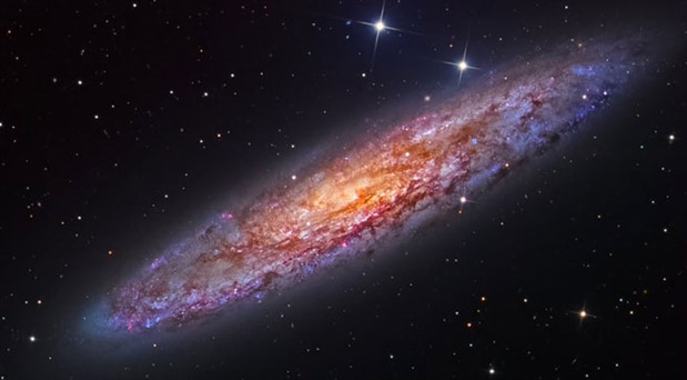 Samanyolu galaktik disk yamukluğu